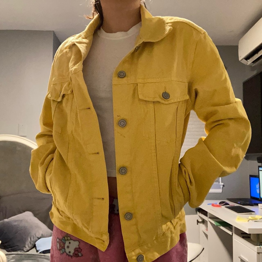 Yellow Men’s Jacket